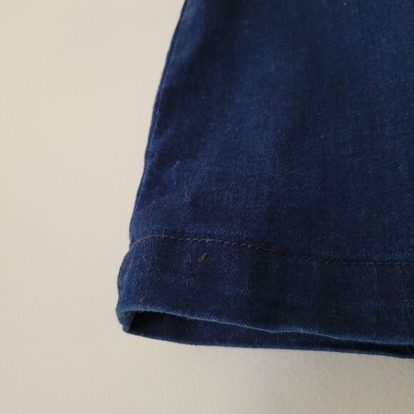 Harper Heritage Denim Blue Mini Skirt Wrap Small Cotton Blend - Picture 5 of 7